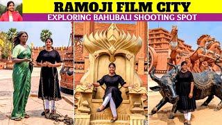 RAMOJI FILM CITY TAMIL | Bahubali Set Tour | Hyderabad Trip | #ramojifilmcity