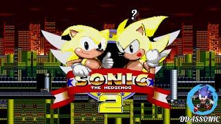 Sonic 2 Build a Burger (Sonic 2 Beta Style) - Super Sonic Mode • Sonic Hack Longplay