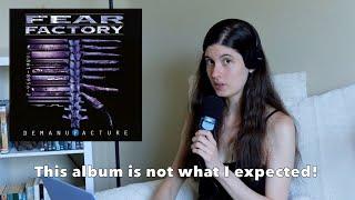 My First Time Listening to Demanufacture by Fear Factory | My Reaction