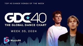 Top 40 Global Dance Songs Chart | August 31, 2024 (Week 35)