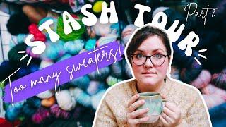 Sorting My Yarn Stash pt. 2 - Too Many Sweaters to Knit! ¦ The Corner of Craft