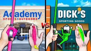 Academy vs Dicks Budget Fishing Challenge