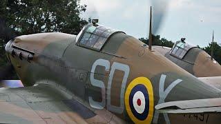 Hurricanes & Spitfires (No Music) Just V12 Merlin Sound