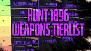 Hunt: Showdown 1896 Weapon Tierlist (October 2024)