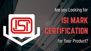 ISI Mark Certification | Shamkris Group