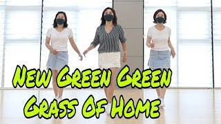 New Green Green Grass Of Home Line Dance|Oldpopsong|초급수업|라인댄스