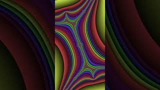 #fractal #psytrance #shorts Astral Waves: Trippy Visuals with Acidic Sounds