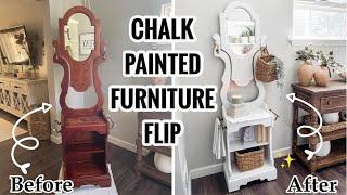 Chalk Painting Furniture Flip | How To Use Shellac, Rustoleum Chalked Paint & Polycrylic