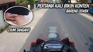 PERTAMA KALI BIKIN KONTEN MOTOVLOG BUCIN‼️