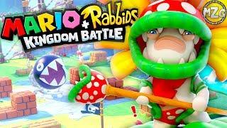 First Boss Fight! Pirabbid Plant! -  Mario + Rabbids Kingdom Battle Gameplay - Episode 2