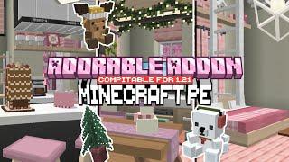 NEWEST SUPER CUTE Addon for MCPE/BEDROCK | Winter Holiday Furniture COMPITABLE WITH 1.21+