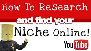 The Faceless Guru-  How To Research And Find Your Niche Online