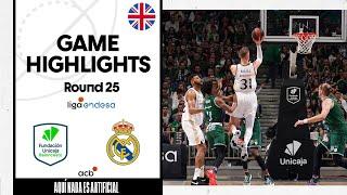 Unicaja - Real Madrid (81-87) HIGHLIGHTS | Liga Endesa 2023-24