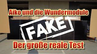 Aiko mit den Wunder-PV-Modulen – alles nur Fake?