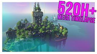 520h+ (playtime) MEGA TIMELAPSE in SURVIVAL | Clym