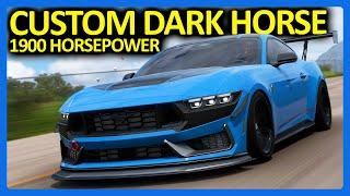 Forza Horizon 5 : Custom Ford Mustang Dark Horse!! (FH5 Dark Horse)