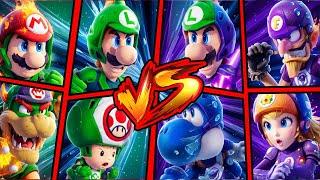 MARIO, LUIGI, BOWSER, TOAD - WINNER? or LOSER? Mario Strikers Battle League CUP BATTLES