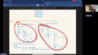 ELG 2136 - Analyzing circuits with diodes - Lecture 2