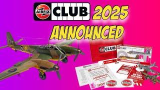 Airfix Club 2025 New Membership Pack Contents Announced - New Parts