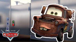 What Does a Bathroom Look Like in the Cars World? | Pixar Cars