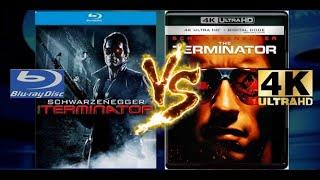 The Terminator (1984) 4K Ultra HD VS 2013 Bluray COMPARISON SIDE BY SIDE @warnerbrosentertainment