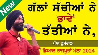 ਗੱਲਾਂ ਸੱਚੀਆਂ ਨੇ ਭਾਵੇਂ ਤੱਤੀਆਂ ਨੇ | Sachiyan Gallan | Pamma Dumewal | Dyal Rajputtan Mela 2024