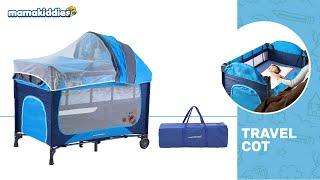 Mamakiddies Portable Baby Cot Playpen (Installation)