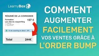 Comment augmenter facilement vos ventes avec LearnyBox grâce à l'Order Bump ?