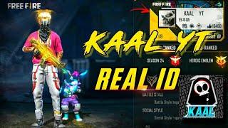 Kaal Yt uid number | Kaal Yt id  Kaal Yt uid | Kaal Yt free fire id | Kaal Yt Free Fire uid ~ TSG