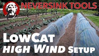 LowCat - Setting up for high winds