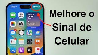 (2023) Como Melhorar o SINAL DE CELULAR (Recepção) do iPhone!!