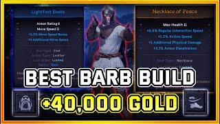 How I Made 40,000 Gold in 4 Hours Using the BEST Barbarian Build | Dark and Darker Build Guide