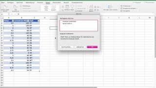 Tutorial – Datenanalyse in Excel aktivieren