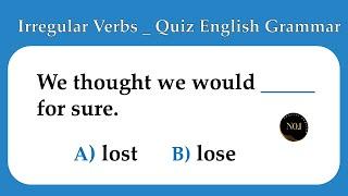 Irregular Verb Test | English Grammar Quiz | 10 Questions | No.1 Quality English