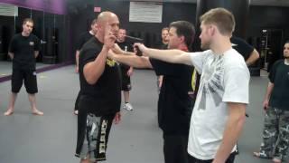 Mike Kanarek teaching Multiple Attackers:  Knife and Gun