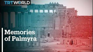 Displaced Syrian artist brings Palmyra to life