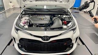 GR Corolla Eventuri Intake Dyno Testing