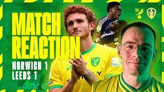 NORWICH CITY 1-1 LEEDS UNITED | CARROW ROAD UNBEATEN RUN CONTINUES