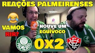 VAMOS RIR! REAÇÕES ENERGIA 97 - PALMEIRAS 0x2 VITÓRIA - VAMOS RIR DO PALMEIRAS?