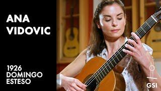 Ana Vidovic plays "Sonatina - I. Allegretto" by Federico Moreno Torroba on a 1926 Domingo Esteso