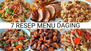 7 RESEP MASAKAN DAGING SAPI | ENAK DAN MUDAH PASTI KETAGIHAN !!