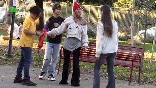 Teens Humiliate A Boy At The Park. What Happens Is Shocking