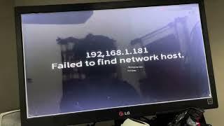 Failed to find network host [ solution is tarh kare ]