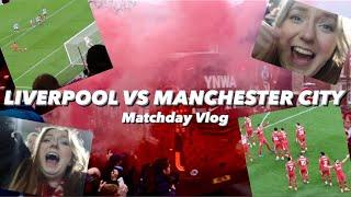 ANFIELD ERUPTS AS LFC BEAT MAN CITY 2-0 - Liverpool vs Manchester City Matchday Vlog