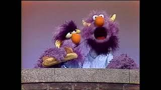 Classic Sesame Street - Two Headed Monster and a Sandwich