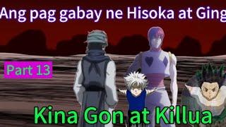 Ang pag Gabay ne Hisoka at Ging kay Gon at Killua.  / Dark Continent part 13