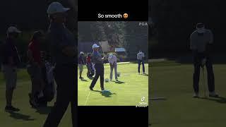 Ernie Els, Fred Couples and Vijay Singh on the range #tempotown #golf