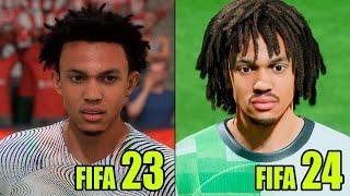 FIFA 23 vs. EA Sports FC 24 Comparison | Graphics, Player Models, FPS Test & Gameplay