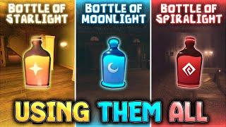 DOORS - Using all Bottle of Lights [ROBLOX]