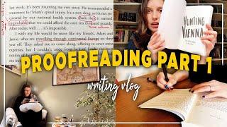 How I Proofread My Book  Productive Writing Vlog 2024